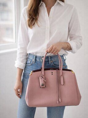 Coach 1941 Cooper Carryall Satchel Dusty Pink Glovetanned Leather - New with Tag